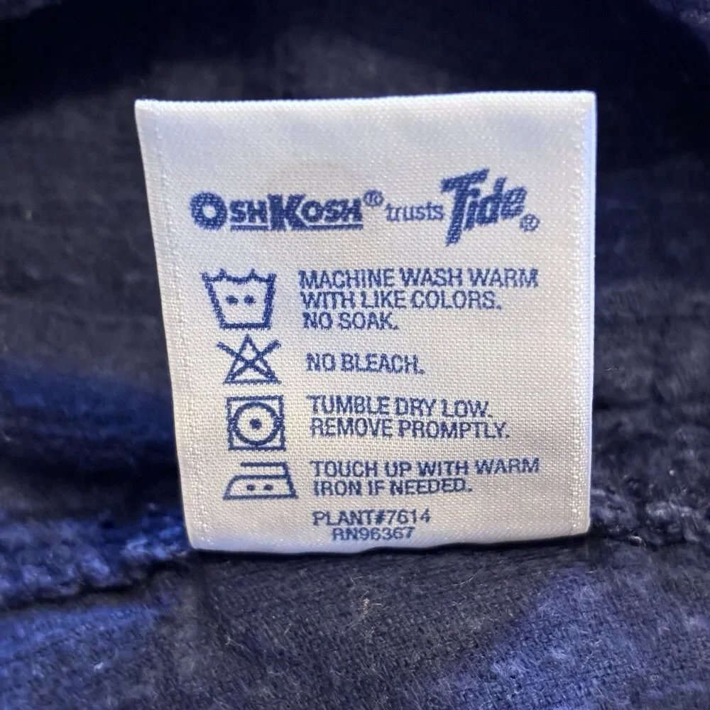 VTG 90s Vestbak OshKosh B'gosh Baby Plaid Corduroy Overalls Sz 18 Mo Kidcore